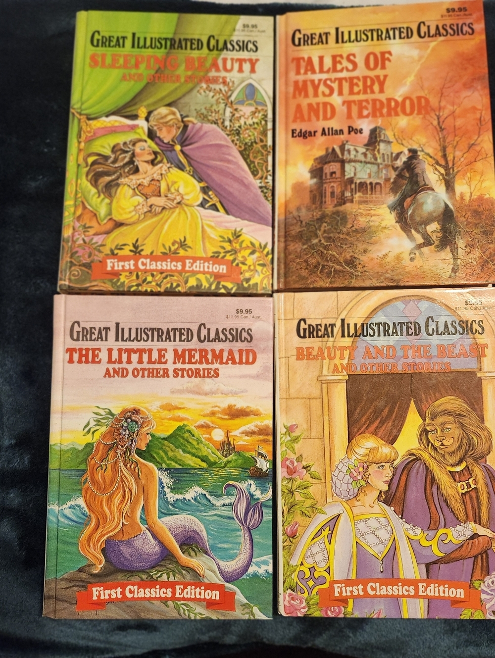 vintage Great Illustrated Classics books are popular collectibles from Baronet